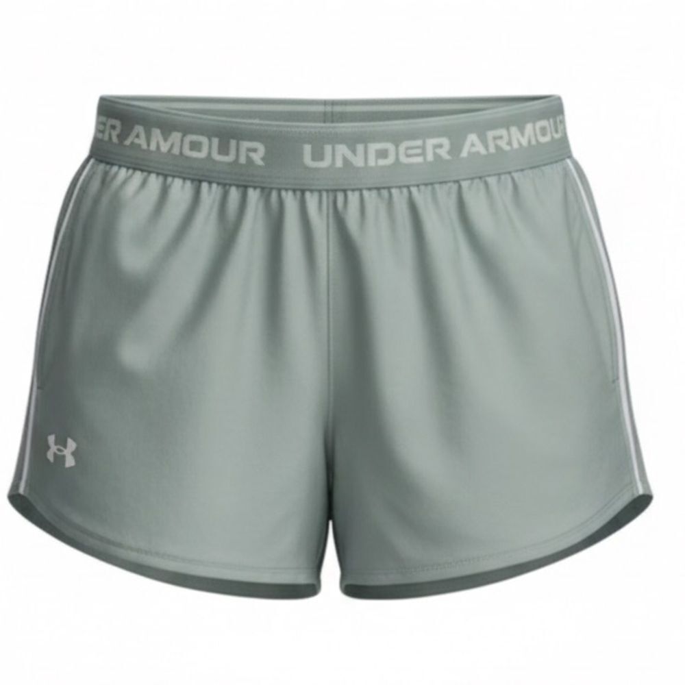 #101.  Under Armour NWT Silica Green Play Up Tech Training Shorts